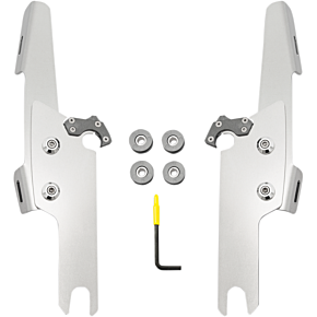 Memphis Shades Fats/Slim Mounting Kit - Polished - FLRT MEK2017
