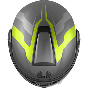 Streetmodular Helmet - Resia - Matte Gray/Black/Yellow Fluo - 2XL 21182960020072X