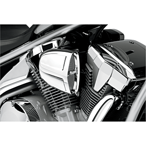 Powrflo Air Filter - Chrome - Fury 06-0133-SB