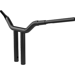 Handlebar - One-Piece Kagefighter - 14" x 1-1/2" - Black LA-7343-14B