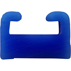 Blue Replacement Slide - UHMW - Profile 24 - Length 64.00" - Polaris 24-6400-1-01-07