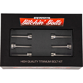 Bitchin' Bolts Hardware Kit - Titanium - M8 - Lifter Block TM-1050-B