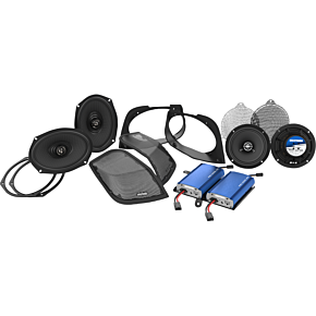 Cut In Lid Kit with Speakers/Amplifier RETRO 450.4 KIT