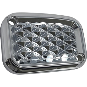  Master Cylinder Lid - Clutch - Diamondback - Chrome C3068-C