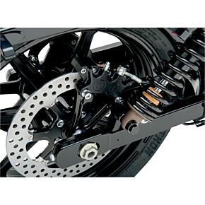 Performance Machine Pm 4-Piston Caliper - Rear - Black Ops™ - 08-17 FXD 1259-0052-SMB