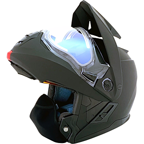 FX-111DS Snow Helmet - Electric - Matte Black - Large 0120-0801