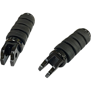 FML Soft-Ride Footpegs - Black - Softail 1620-1892