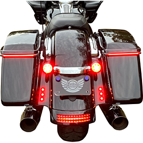 LED Lights - Red - Black CD-BOLT-R2-B