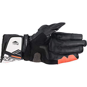 SP-8 V3 Gloves - Black/White/Fluo Red - Small 3558321-1231-S