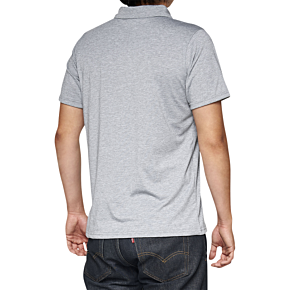 Corpo Polo Shirt - Heather Gray/White - Medium 35019-252-11