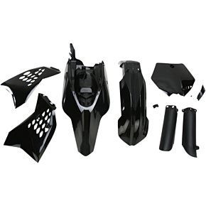 Acerbis Full Replacement Plastic Kit  - Black - SX65
