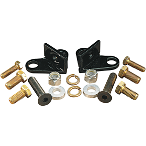 BURLY BRAND Rear Lowering Kit - Black - Lowers 1" - '85-'96 FLT B28-275