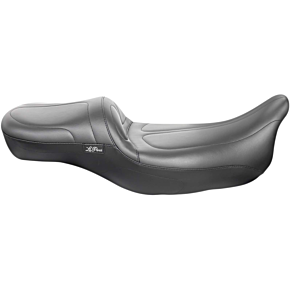 Le Pera Maverick Daddy Long Legs Seat - Black - Stitched - FLH '08+ LK-957DLT