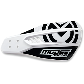Moose Racing White Qualifier Handguards