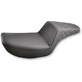 Saddlemen Step Up Seat - Rear Lattice Stitched - FXR