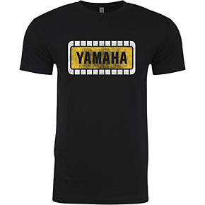 Yamaha Retro T-Shirt - Black/Yellow - Medium NP21S-M1967-M