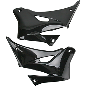 Acerbis Replacement Radiator Shrouds  - Radiator Shrouds - 06 YZF 250 - Black