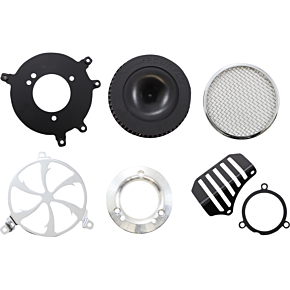 Cobra Air Filter - Swept - Chrome 606-0101-01-SB