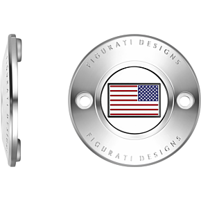Figurati Designs Timing Cover - 2 Hole - American - Stainless Steel FD20-TC-2H-SS