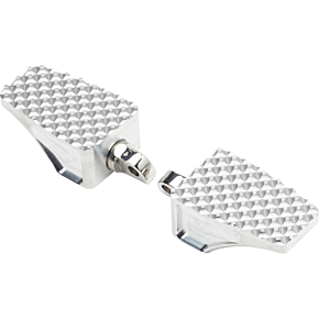 La Choppers Billet County Footpegs - Original Clevis - Raw LA-P100-00