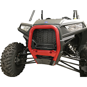 Moose Racing Bull Bar - Front - RZR - Red