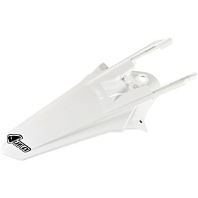 Ufo MX Rear Fender -  KTM White KT04084042