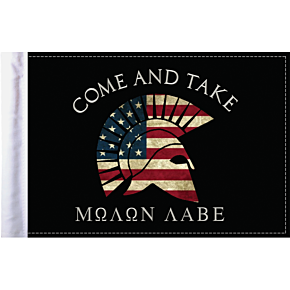 Come and Take Flag - 6" x 9" FLG-MNLB