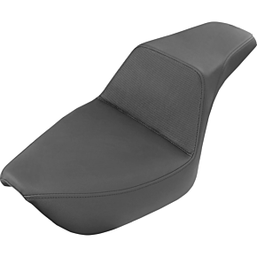 Step Up Seat - Gripper - Black - FLHR/FLHX