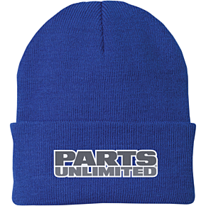 Parts Unlimited Beanie - Fleece - Blue PSU30H90RBOR