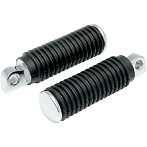 Passenger Pegs - Rubber - Chrome End DS-253406
