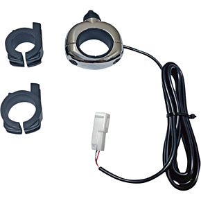 On/Off Switch - Universal - Chrome CD-AUX-UNV-C