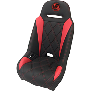 Extreme Seat - Big Diamond - Black/Red EXBURDBDC