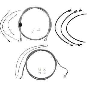 Control Cable Kit - XR - Stainless Steel/Chrome 5891152