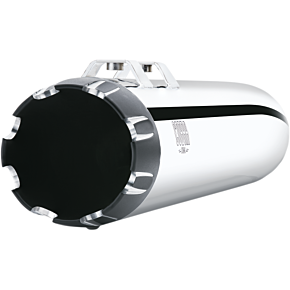 Cobra 4" Mufflers for '95-'16 FL - Chrome 6266