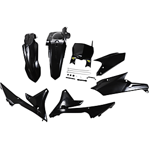 Cycra Plastic Body Kit - Black 1CYC-9412-12