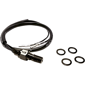 K and S Technologies Hydraulic Brake Light Switch - 1 mm - Black
