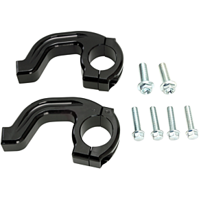Moose Racing Black Magura Contour Handguard Clamp