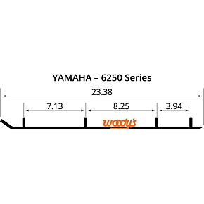 Woodys Wear Bar - Trail Blazer IV™ Flat-Top® - 6" - 60° TYV4-6250