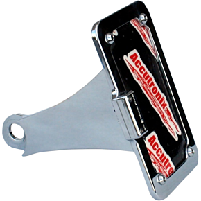 Side Mount License Plate Assembly - Chrome LPF106HV-C