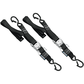 Ratchet Tie-Downs - 1-1/2" x 6' - Black 3920-0181