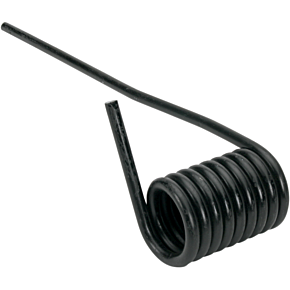 Slide Suspension Spring - Black - Steel - Left Rear - Polaris 297625