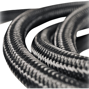 Fiber Braided Hose - Black - 10' 21-JLWN06-10
