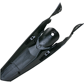 Acerbis Plastic Rear Fender - Black