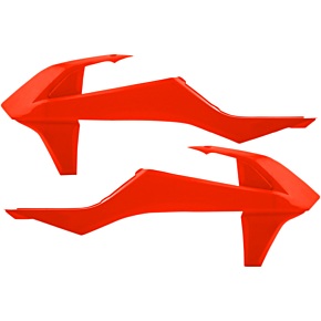 Acerbis Radiator Shrouds - KTM - Fluorescent Orange