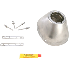 FMF RACING RCT End Cap - Stainless Steel