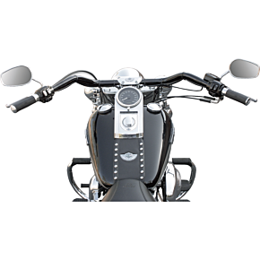 La Choppers Handlebar - Big Johnson - Dimpled - Black LA-7303-01B