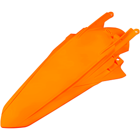 Ufo MX Rear Fender - Fluorescent Orange KT04091FFLU