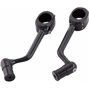 Forged Highway Peg Mounts - Black 400-043