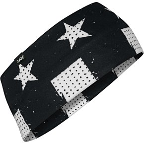SportFlex® Headband - Black & White Flag HBL091