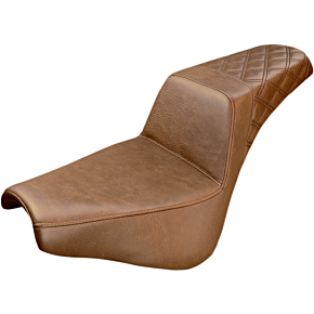 Step Up Seat - Passenger Lattice Stitched - Brown